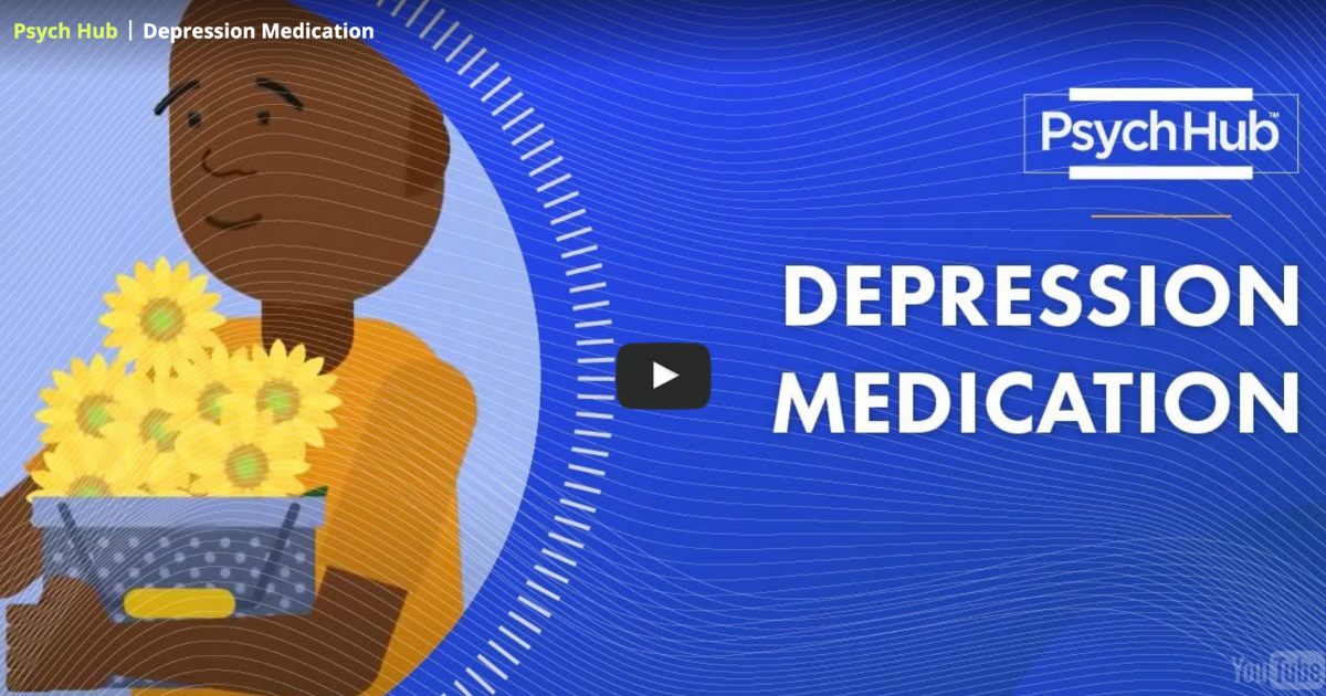 Medication for Depression Video